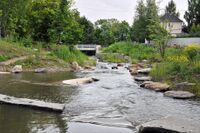 Alna mellom Kalbakkveien og Gangstuveien på Grorud. Foto: Roy Olsen (2012).
