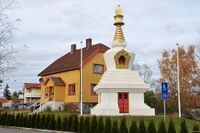 Bjørnåsveien 124, «Sommerro», Karma Tashi Ling Buddhistsamfunn. Foto: Roy Olsen (2009).