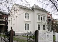 Gustavs gate 1 (1871), ark Eckhoff. Foto: Roy Olsen (2004).
