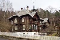 Soria Moria, Karlsborgveien 3a i Oslo, oppført 1899, ark. Bucher. Foto: Roy Olsen (2012)