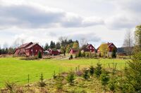 Oslo, Ospeskogveien 145, 147, Øvre Lyse gård (gnr. 18/2). Foto: Roy Olsen (2011).