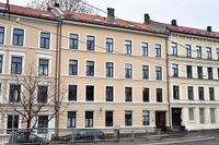 Saxegaardsgata 1. Foto: Roy Olsen (2021).