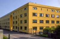 Bjølsenborgen sett fra Kongsvingergata. Foto: Leif-Harald Ruud (2023).