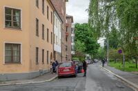 Parti fra Mogata, som skjærer gjennom Moløkken fra Uelands gate til Maridalsveien. Foto: Leif-Harald Ruud (2016)