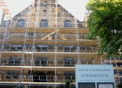 Under restaurering i 2006. Foto: Stig Rune Pedersen