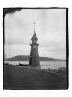 Vippetangen fyr. Foto: Marthinius Skøien / Nasjonalbiblioteket