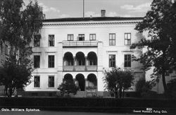 Oslo militære sykehus i Wergelandsveien, 1900