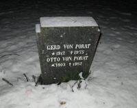 Bokseren Otto von Porat er gravlagt på Ullern kirkegård. Foto: Stig Rune Pedersen