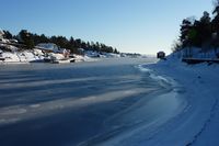 Hestesund i februar 2010. Foto: Ukjent / Budstikka