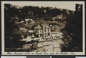 Stabekk stasjon omkring 1920. Foto: Carl Normann