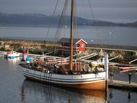 «Pauline», bygd 1897. Nå eid av Egge museum. Foto: Per Hillesund (2009).