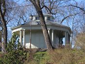 Paviljong i Frognerparken, nær Kirkeveien. Foto: Stig Rune Pedersen