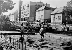 Plaskedam i Generalhagen på 1950-tallet.jpg