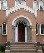 Inngangsparti, Polhøgda. Foto: Stig Rune Pedersen (2014)