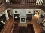 Interiørmotiv fra Polhøgda, foto tatt fra 2. etasje. Foto: Stig Rune Pedersen (2014)