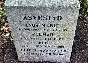Polmar Aasvestad gravminne.jpg