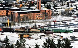 Propanbrannen. Foto Bjørn Gunnar Kværne.