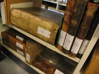 Protokoller. Foto:Ingfrid Bækken, Bergen Byarkiv, 2015