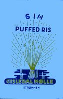Puffed ris: Etikett fra Gisledal mølle 1960.