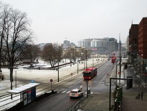 Rådhusplassen Oslo januar 2015.jpg