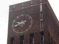 Rådhusuret har en diameter på 8,6 meter. Foto: Stig Rune Pedersen