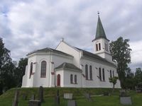 Råholt kirke, oppført 1888, arkitekt Konopka. Foto: Stig Rune Pedersen (2012)