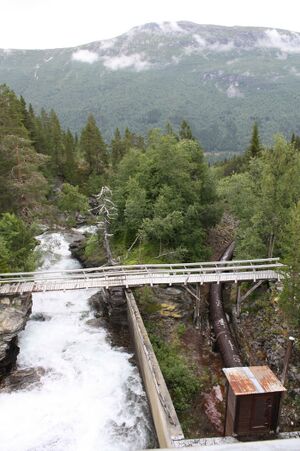 Rørgate fra dam Verma kraftverk.jpg