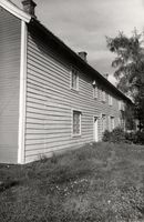 Hovedbygningen mot hagen. Fotograf: Halvor Vreim 1963. Kilde: Riksantikvaren