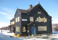 Hjerkinn stasjon. Foto: Olve Utne (2010)