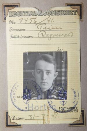Ragnvald Teien legitimasjon.jpg
