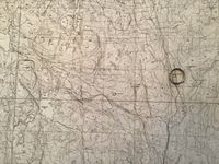 Utsnitt av Arne Thorkildsens kart