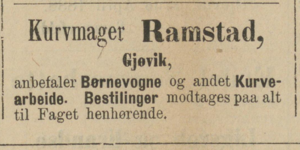 Ramstad, Gjøviks Blad 24 april 1888.PNG