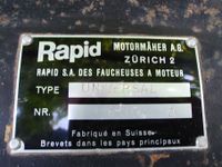 Rapid Universal Dataskilt m opplysingar