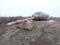 75mm tårnkanon. Foto: Tommy Gildseth (2013).