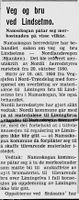 6. Referat fra Namsskogan herredsstyre om veg og bru i Namdal Arbeiderblad 28.10.1950.jpg