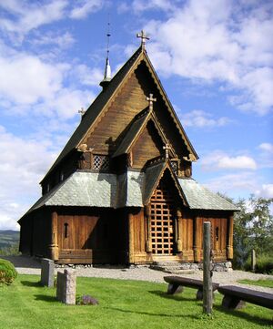 Reinli Stavkyrkje, Sør-Aurdal.JPG