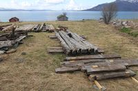 Sortering av material i forbindelse med restaurering smia.