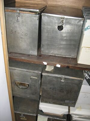 Rikard Berge si handskriftsamling. Kjeksboksar..jpg