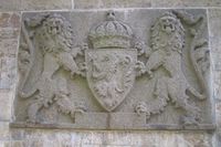 Riksvåpenet på vegg, Akershus slott