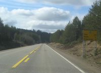 Riksvei 2 går gjennom Eidskog kommune. Foto: Stig Rune Pedersen