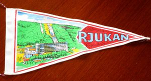 Rjukan turistvimpel Vemork.jpg