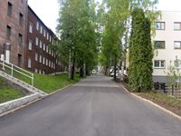 Sogn studentby, øvre del, ved Rolf E. Stenersens allé. Foto: Stig Rune Pedersen