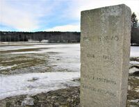 Ekebergsletta med minnesmerket over Rolf Hofmo. Foto: Stig Rune Pedersen