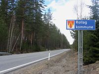 Motiv fra kommunegrensa mellom Flesberg og Rollag. Foto: Stig Rune Pedersen
