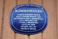 Rommiskolen. 59.965193° N 10.9051° Ø