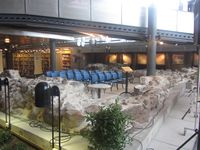 Tønsberg og Nøtterøy bibliotek har adresse Storgaten 16. Her er ruinene av Olavsklosteret bevart inne i bygningen. Foto: Stig Rune Pedersen