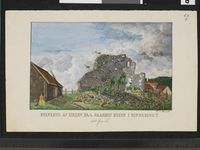 41. Ruinerne af Kirken paa Gaarden Steen i Ringeriget - no-nb digimanus 73489.jpg