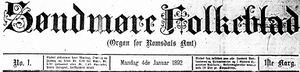 Søndmøre Folkeblad sitt avishode 4.1. 1892.jpg