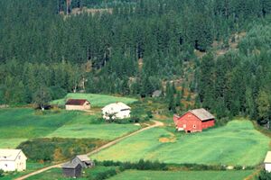 Sørli Brandval vestside 1962.jpg
