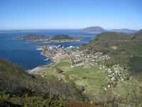 Søvika sett frå Oføra juni 2012. Foto Hildegunn Gangstad